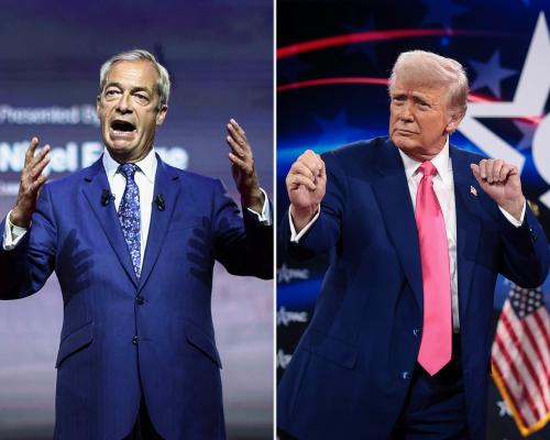 News image: Donald Trump can’t beat Iran and Nigel Farage can only beat a bin. When it counts, these populists are just losers | Jonathan Freedland