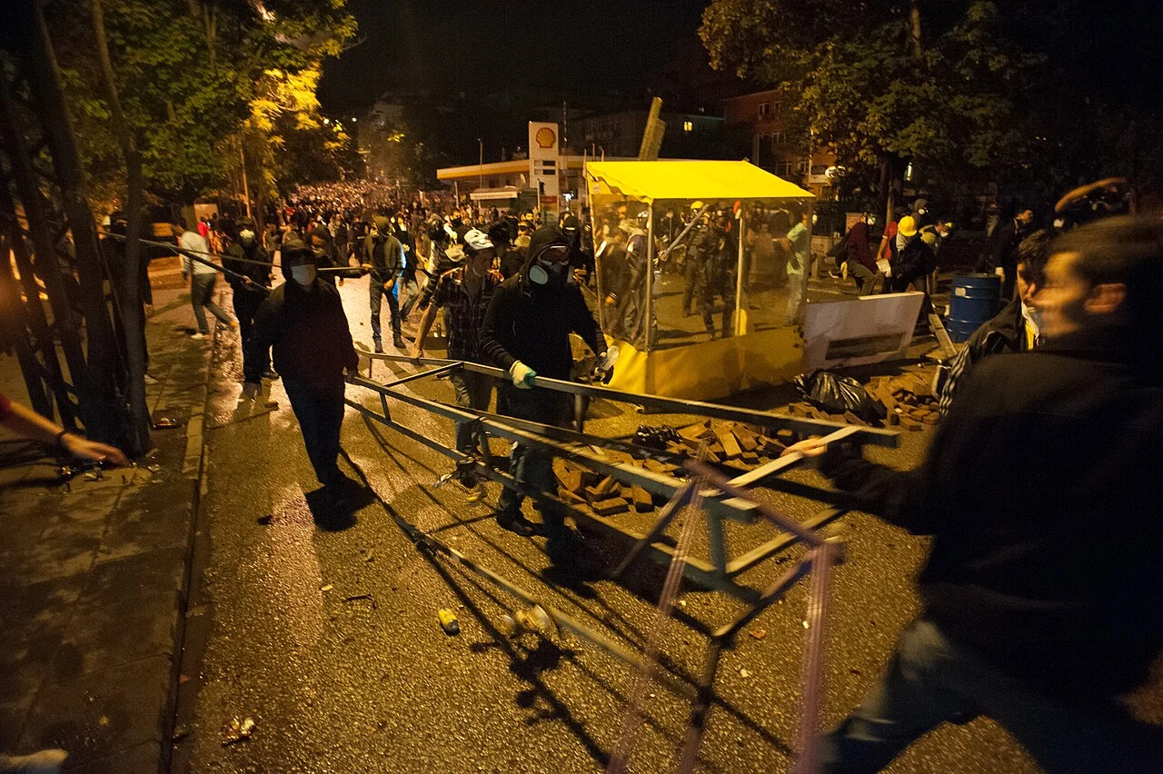 Famous musicians join protests in Ankara after the arrest of a pop star — detail
