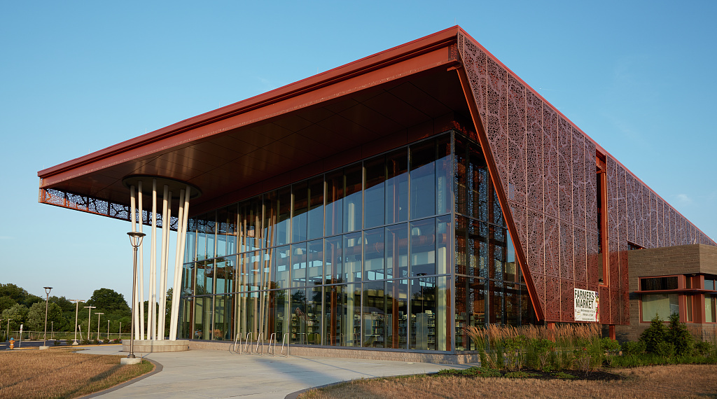 The Route 9 Library and Innovation Center in New Castle, Delaware, defines itself as "a community learning and resource hub"