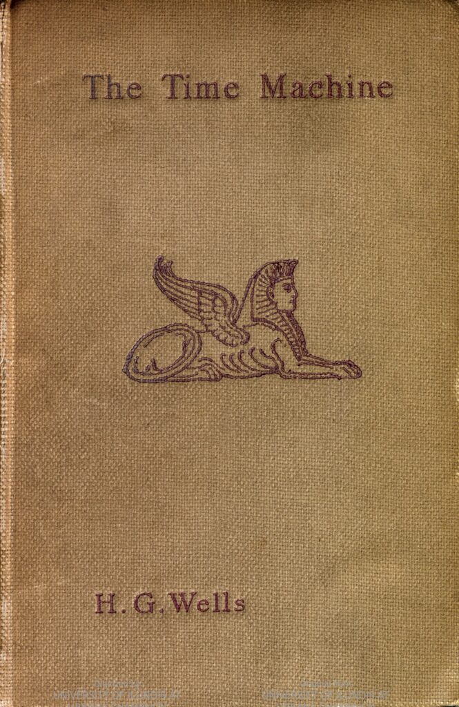 The Time Machine historic Heinemann cover