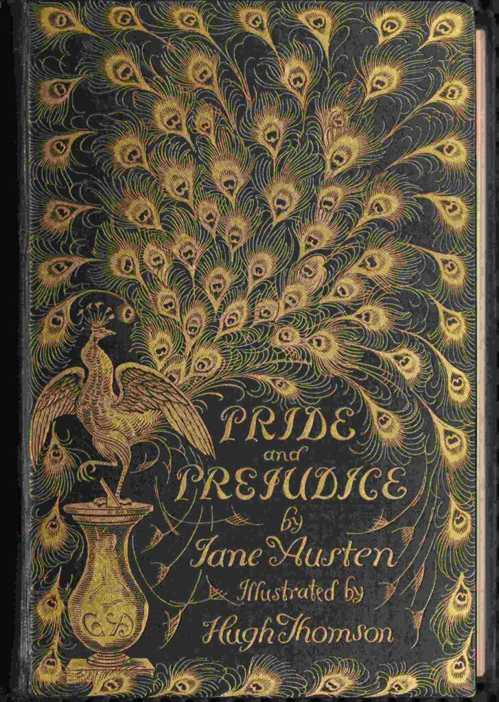 Pride and Prejudice historic illustrated binding
